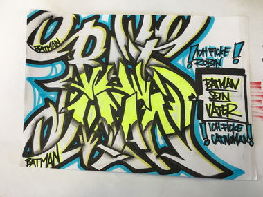 Graffiti Sketch - Photo by BIATCH
