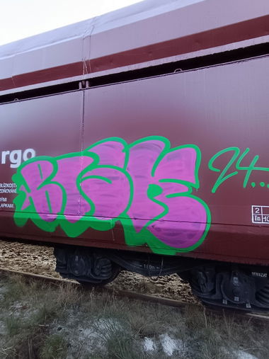 Graffiti Train - Photo by BISK320 (2024)
