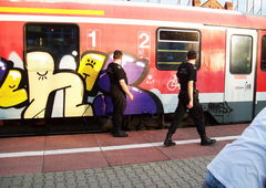 Graffiti Train - Photo by BLACKCHARLIE (2010)