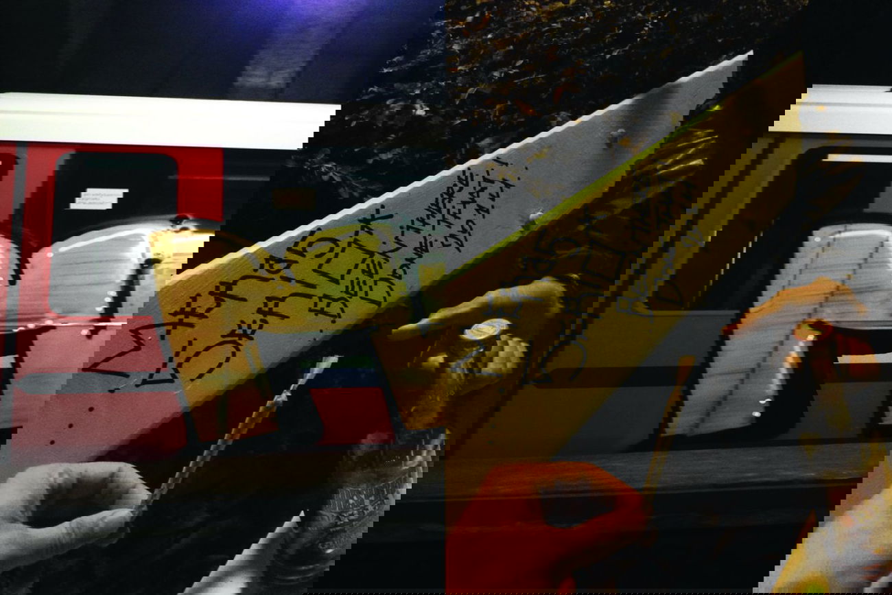 Graffiti Train - Photo by BLACKCHARLIE