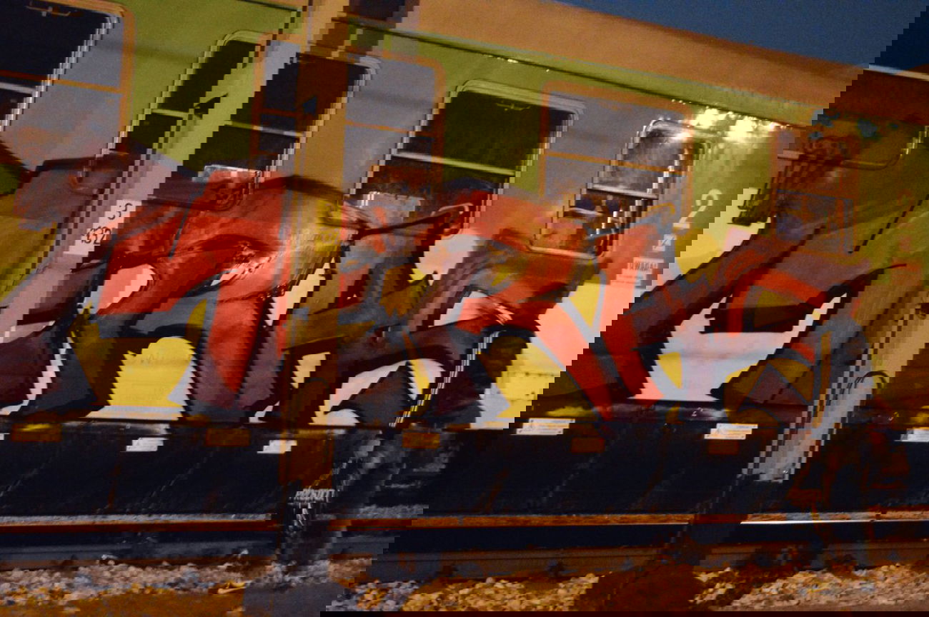 Graffiti Train - Photo by BLACKCHARLIE