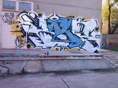 Graffiti Wall - Photo by BLAKALB