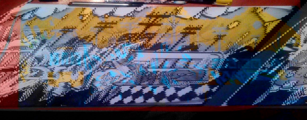 Graffiti Sketch - Photo by BLAKALB