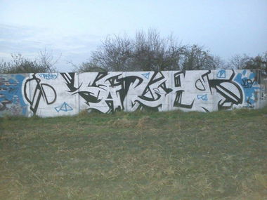 Graffiti Bombing - Photo by BLAKALB (2014)