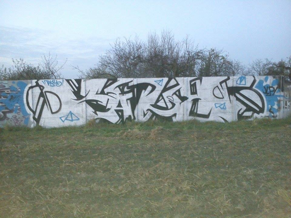 Graffiti Bombing - Photo by BLAKALB (2014)