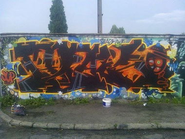 Graffiti Wall - Photo by BLAKALB