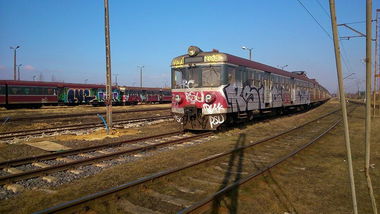 Graffiti Train - Photo by BLAKALB