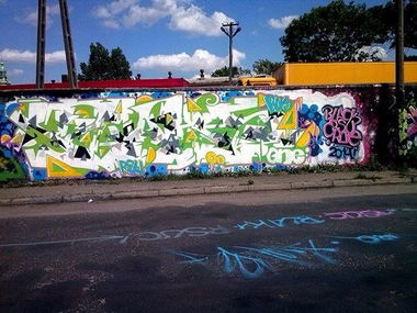 Graffiti Wall - Photo by BLAKALB