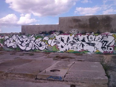 Graffiti Wall - Photo by BLAKALB