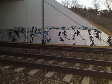 Graffiti Wall - Photo by BLAKALB