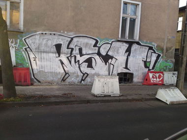 Graffiti Bombing - Photo by BLAKALB