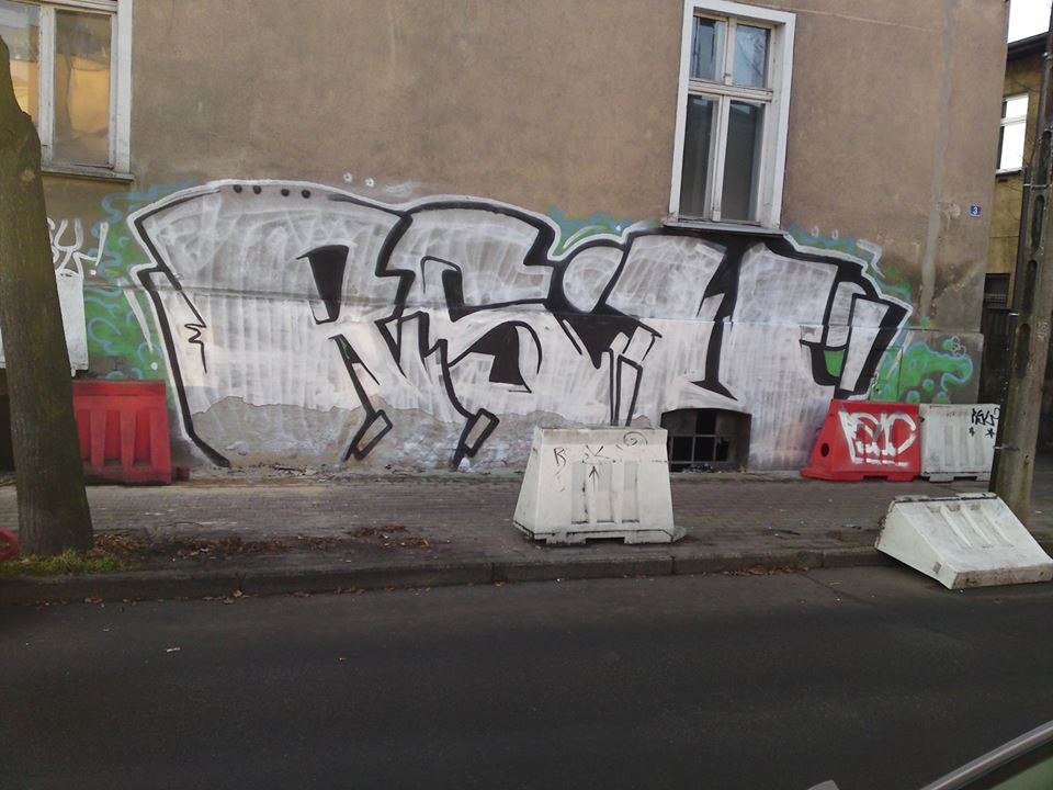 Graffiti Bombing - Photo by BLAKALB