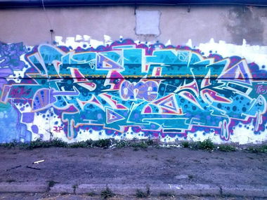 Graffiti Wall - Photo by BLAKALB