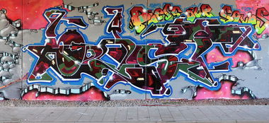 Graffiti Wall - Photo by BLAST - BLAST, UPC, BOS (2013)