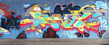 Graffiti Wall - Photo by BLAST