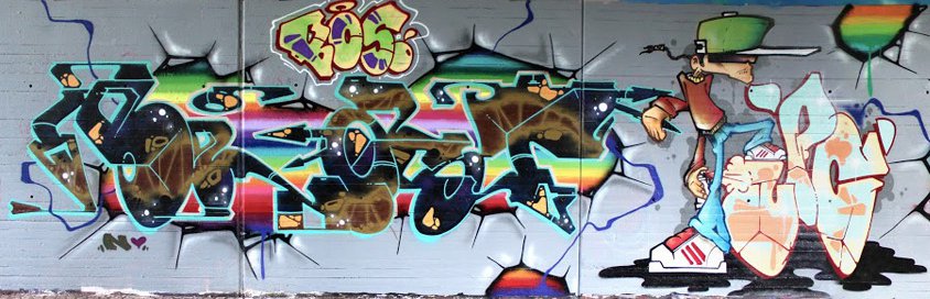 Graffiti Wall - Photo by BLAST - BLAST, UPC, BOS (2013)