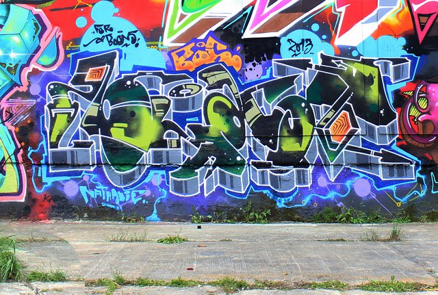 Graffiti Wall - Photo by BLAST - BLAST, UPC, BOS (2013)