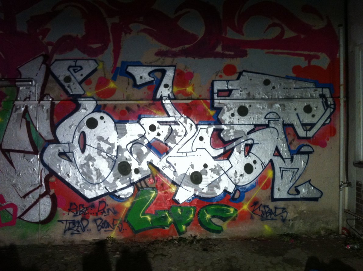 Graffiti Wall - Photo by BLAST - BLAST, UPC, BOS (2013)