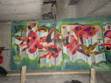 Graffiti Wall - Photo by BLAST - BLAST, UPC, BOS (2013)