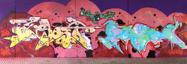 Graffiti Wall - Photo by BLAST - BLAST, PAIN, COLE (2012)