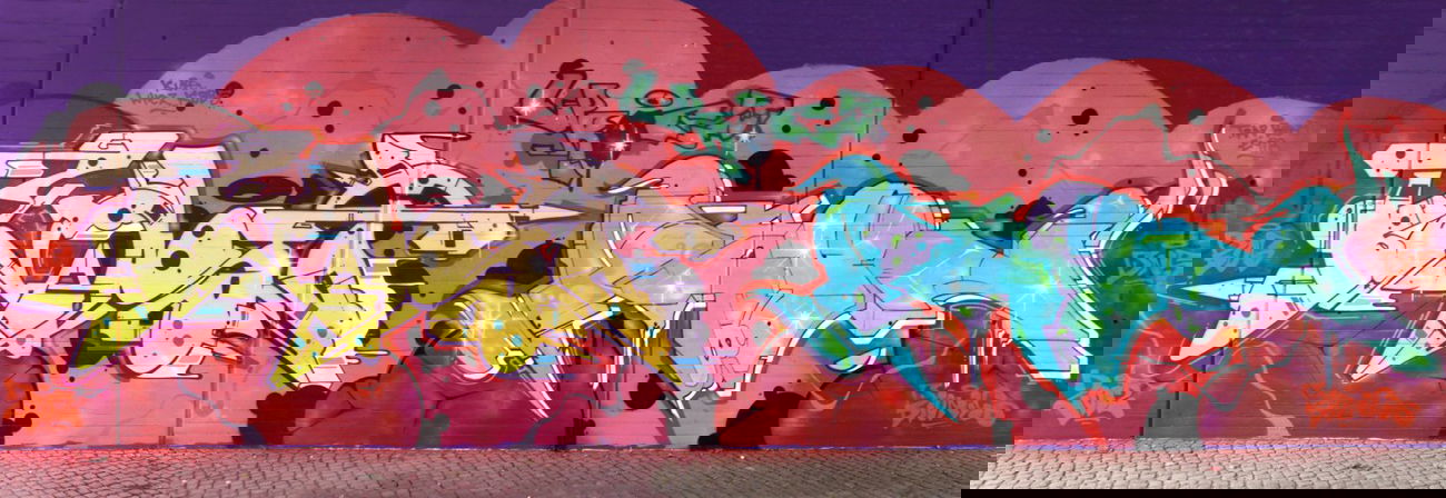 Graffiti Wall - Photo by BLAST - BLAST, PAIN, COLE (2012)