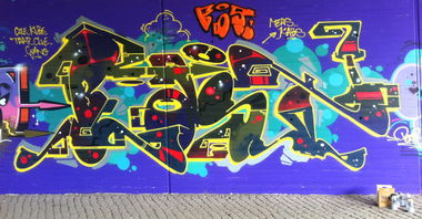 Graffiti Wall - Photo by BLAST - BLAST, UPC, BOS (2012)