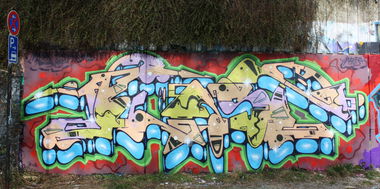 Graffiti Wall - Photo by BLAST - BLAST, UPC, BOS (2012)