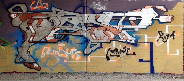 Graffiti Wall - Photo by BLAST - BLAST, BOS, UPC (2014)