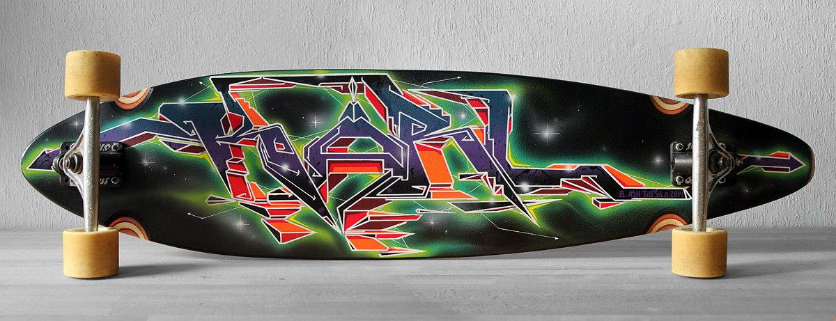 Graffiti Sketch - Photo by BLMNGLLSCKRSHR - 2014, airbrush, Artwork (2014)