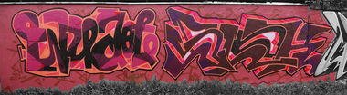 Graffiti Wall in Krakow - Photo by BLOKY - BLOK, USP (2010)