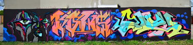 Graffiti Wall - Photo by BLOKY - BLOK, USP, UNDERGROUNDSTYLEPEOPLE (2013)
