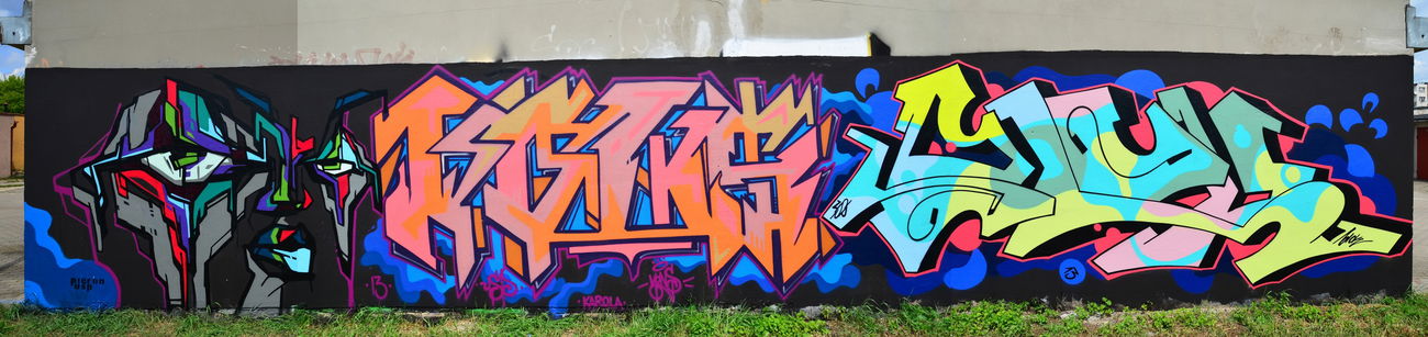 Graffiti Wall - Photo by BLOKY - BLOK, USP, UNDERGROUNDSTYLEPEOPLE (2013)