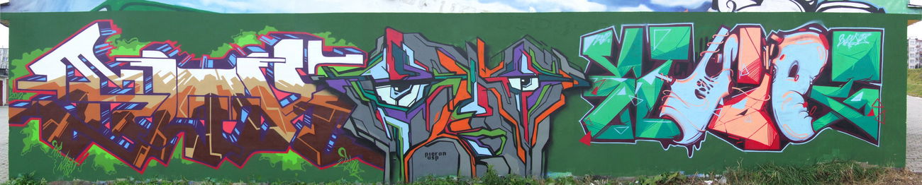 Graffiti Wall - Photo by BLOKY - BLOK, USP (2012)