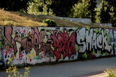 Graffiti Wall in Kyiv - Photo by BNDCREW - KELOS, REIN, (BND) (2013)