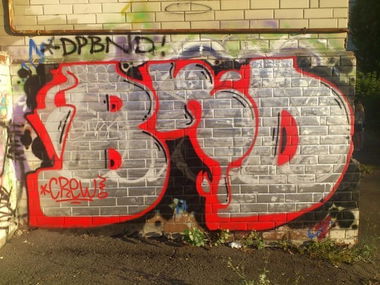 Graffiti Bombing - Photo by BNDCREW