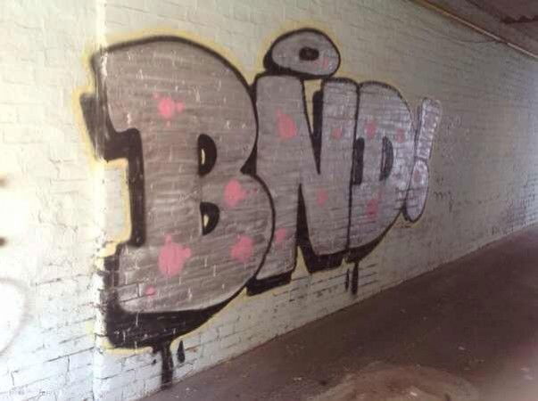 Graffiti Bombing - Photo by BNDCREW