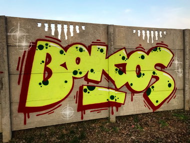 Graffiti Wall - Photo by BOKO - bokos, бокос, rkzstr