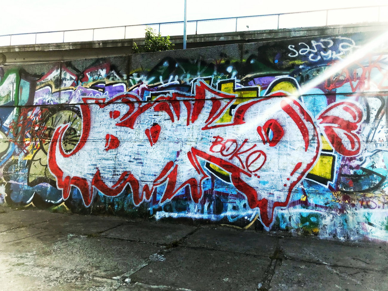 Graffiti Wall - Photo by BOKO - boko, воко, kiev