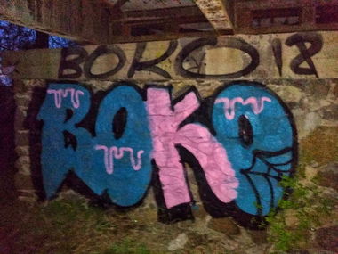 Graffiti Wall - Photo by BOKO - boko, воко