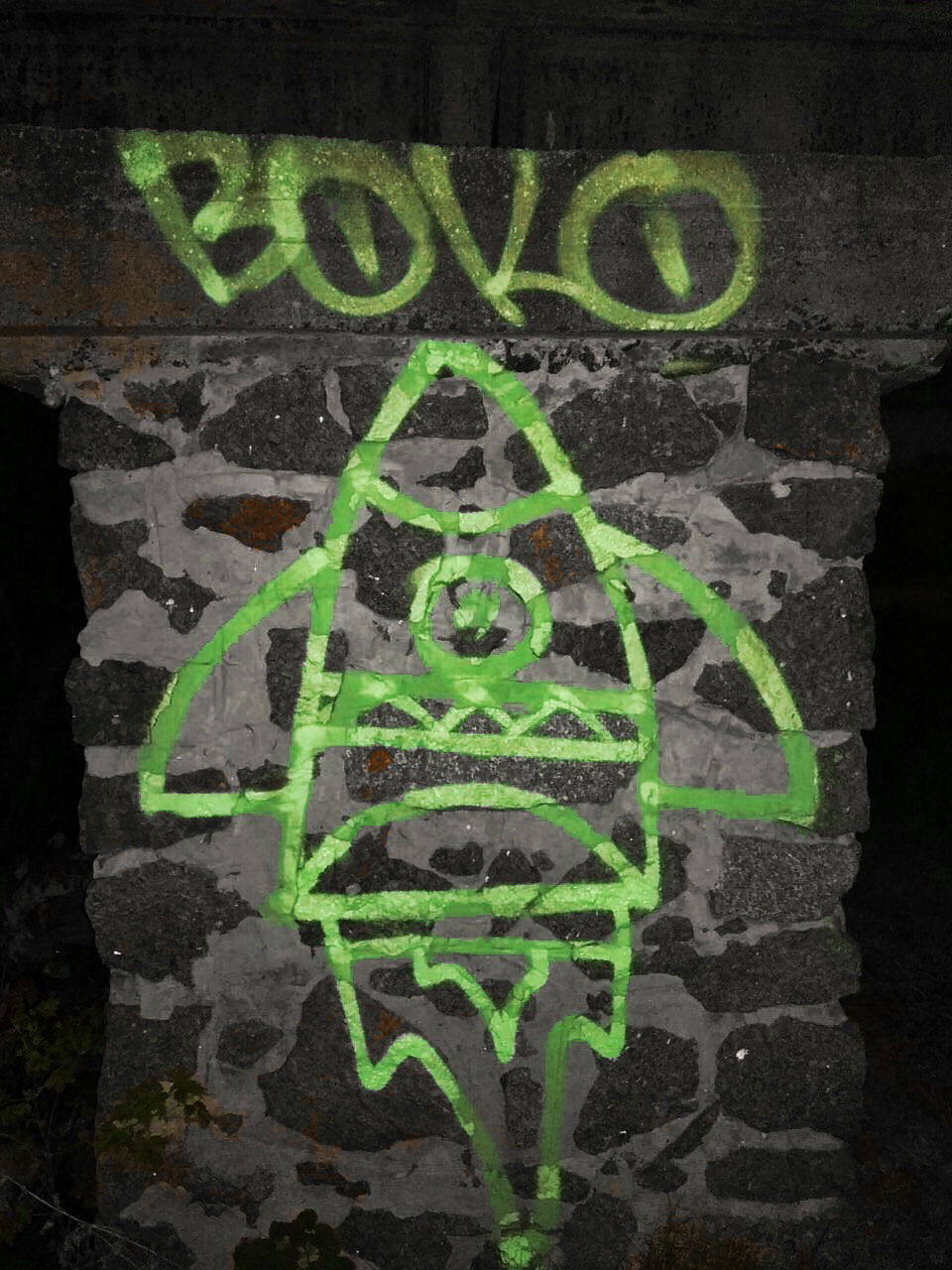 Graffiti Street Art - Photo by BOKO - boko, воко, rocket