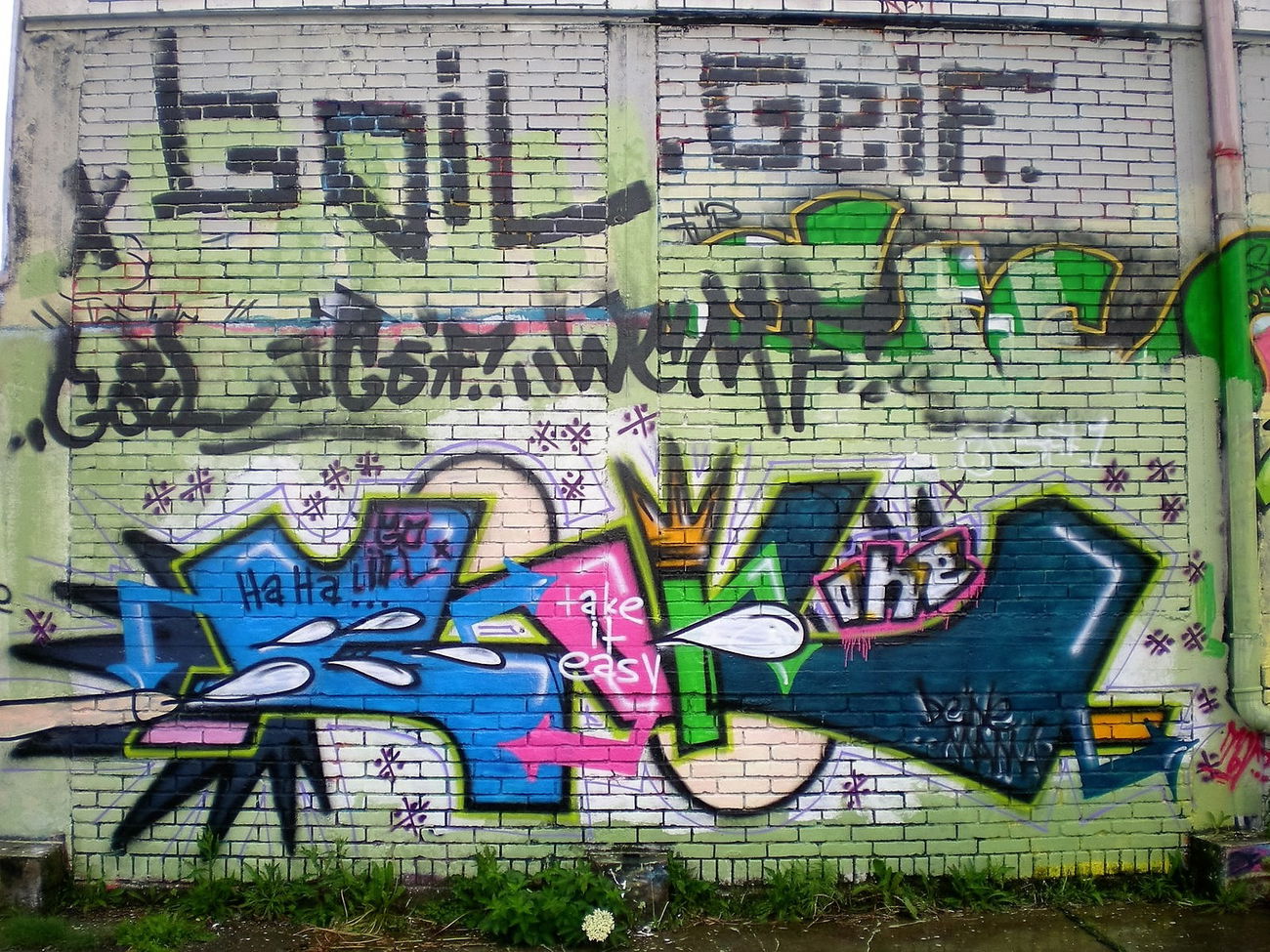 Graffiti Wall in Osnabrück - Photo by BOND001 - Goil, Goyle, WC (2008)