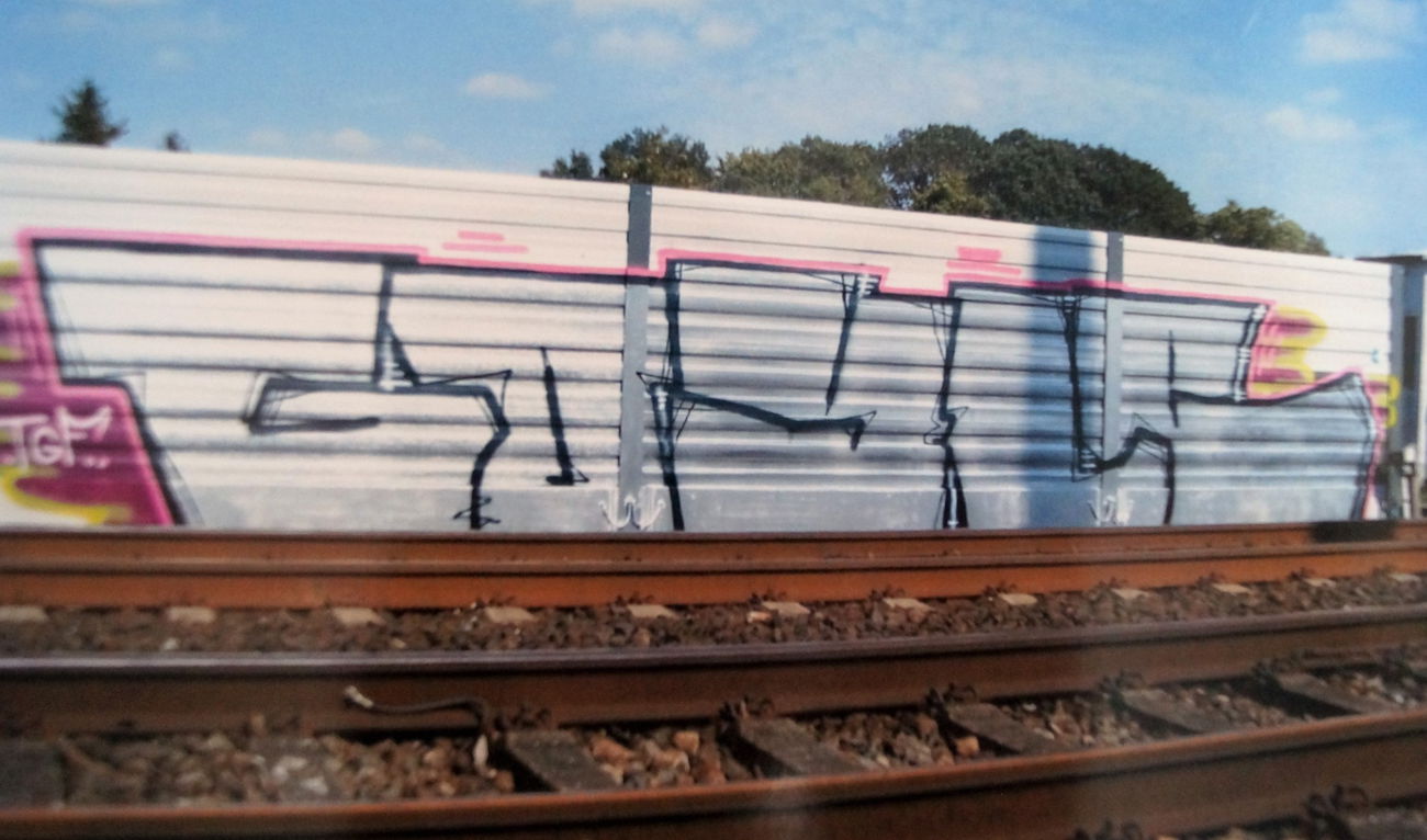 Graffiti Bombing - Photo by BOND001 - Osnabrück, TGF, WCMF (2013)