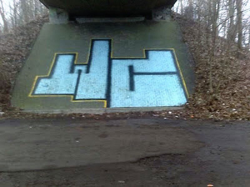 Graffiti Photo by BOND001 - WCMF, Osnabrück, WC (2006)