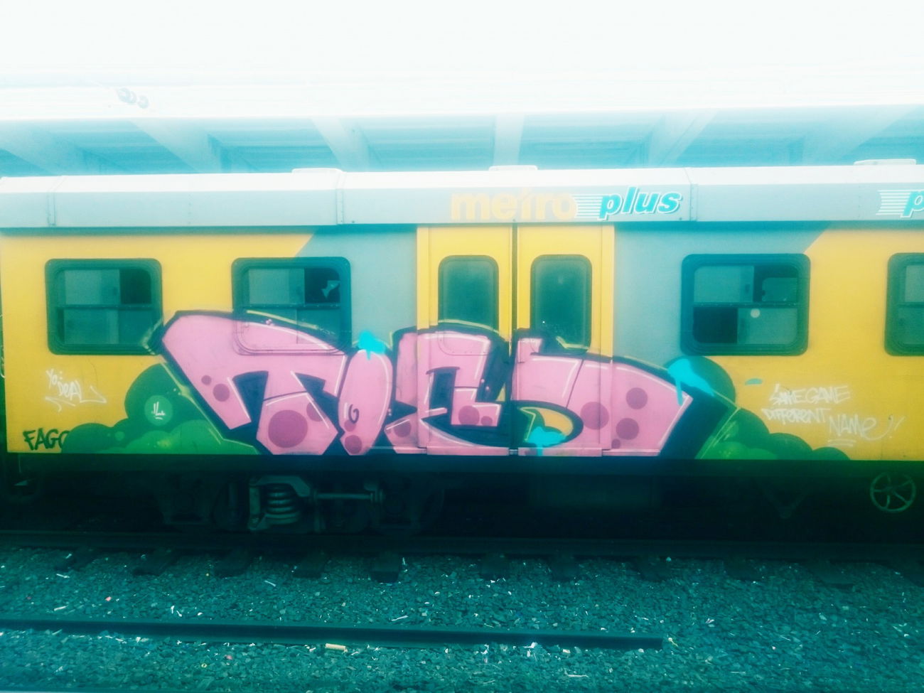 Graffiti Train - Photo by BORS021 - Toe, 007