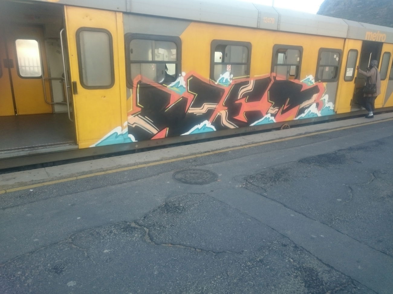 Graffiti Train - Photo by BORS021 - WER