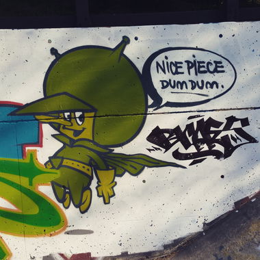 Graffiti Wall - Photo by BRAES (2014)