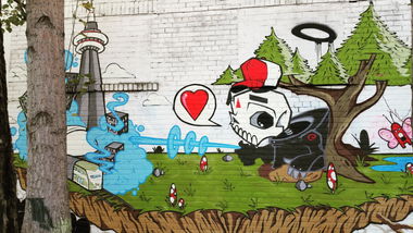 Graffiti Wall - Photo by BRAES