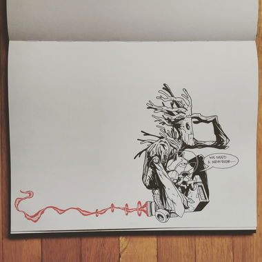 Graffiti Sketch - Photo by BRAES (2015)