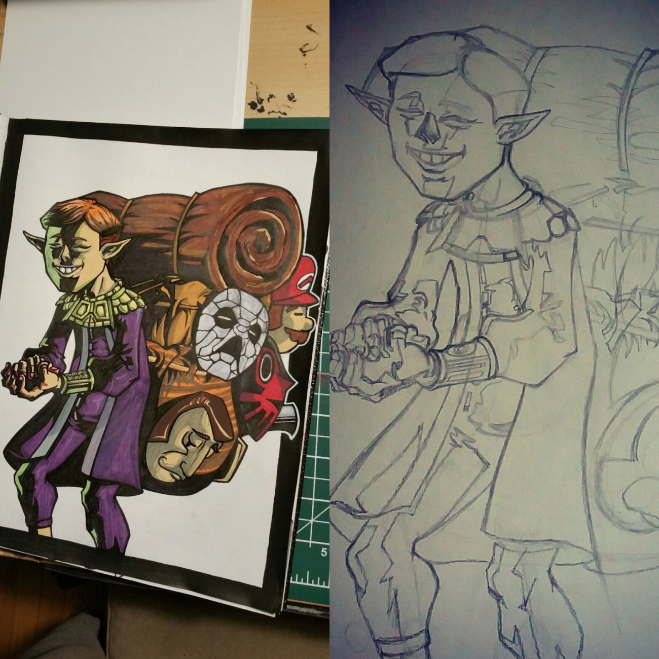 Graffiti Sketch - Photo by BRAES (2015)