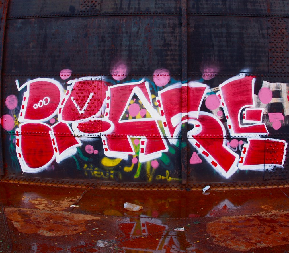 Graffiti Wall - Photo by BRASE - Helsinki, kalasatama, abondoned